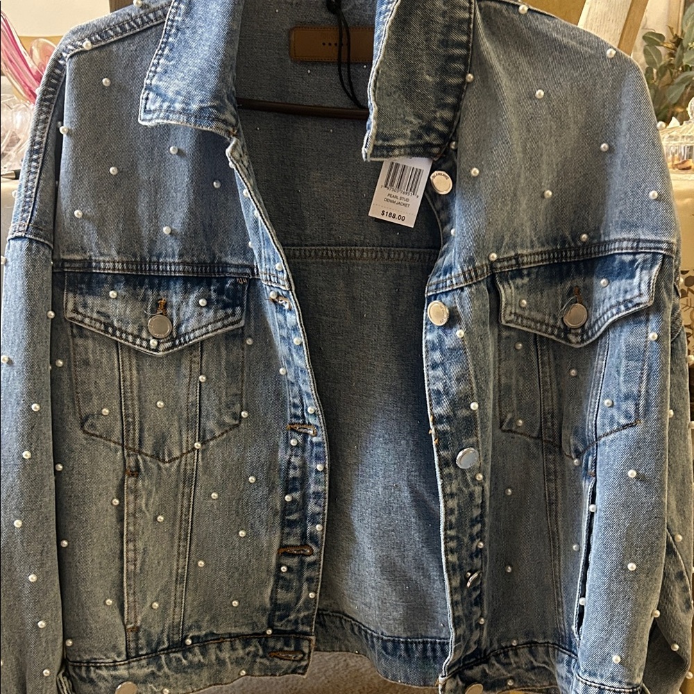 Studded Denim Jacket